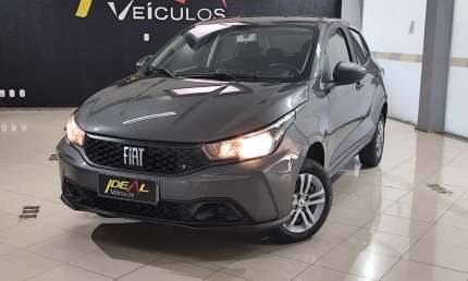 Fiat argo 1.0 - cinza - 2022/2023