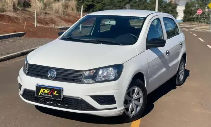 Volkswagen gol 1.0 - branca - 2022/2023
