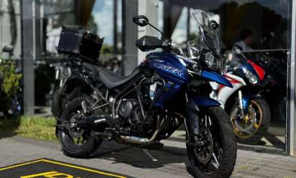 Triumph tiger 800 - azul - 2019/2020