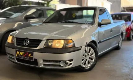 Volkswagen saveiro super surf 1.6 - prata - 2004/2004