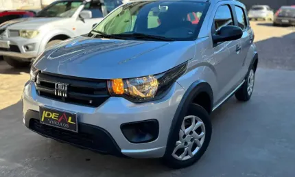 Fiat mobi like 1.0  - prata - 2021/2021