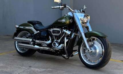 Harley davidson electra glide fat boy flfbs  - verde - 2022/2022