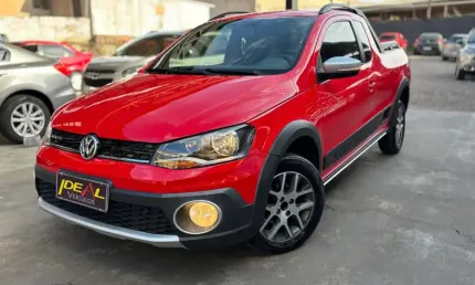 Volkswagen saveiro cross - vermelha - 2013/2014