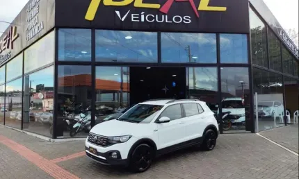 Volkswagen t-cross tsi 1.0 - branca - 2022/2023