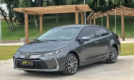 Toyota corolla xei 2.0 flex 16v aut.  - cinza - 2021/2022