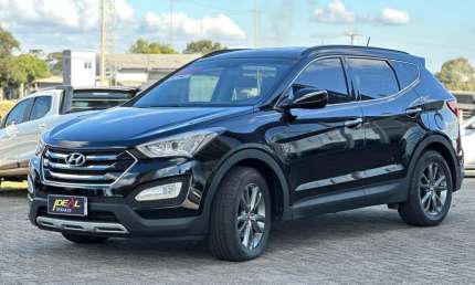 Hyundai santa fé gls 3.3 v6 4x4 - preta - 2013/2014