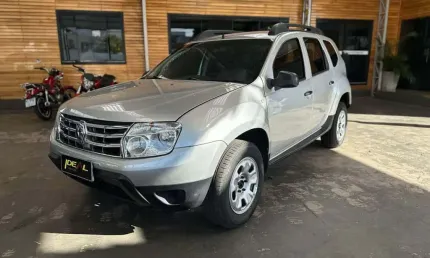 Renault duster expression 1.6  - prata - 2013/2014