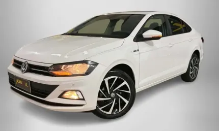 Volkswagen virtus 1.0 200 tsi highline  - branca - 2021/2022