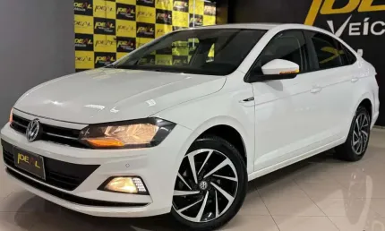 Volkswagen virtus 1.0 200 tsi highline  - branca - 2021/2022