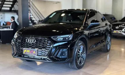 Audi q5 sportback hídrido - preta - 2022/2023