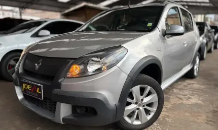 Renault sandero stepway 1.6 - prata - 2011/2012