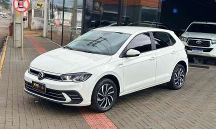 Volkswagen polo highline tsi - branca - 2023/2024