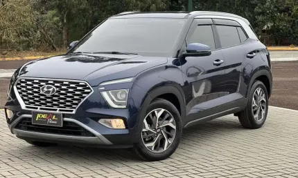 Hyundai creta limited 1.0 - azul - 2022/2023