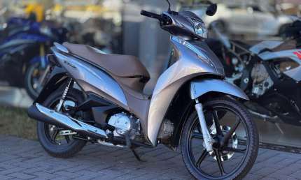 Honda biz 125 flex - prata - 2019/2019
