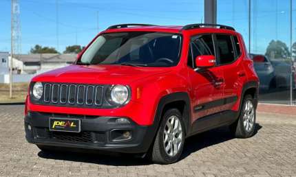 Jeep renegade longitude 1.8 4x2 - vermelha - 2016/2016