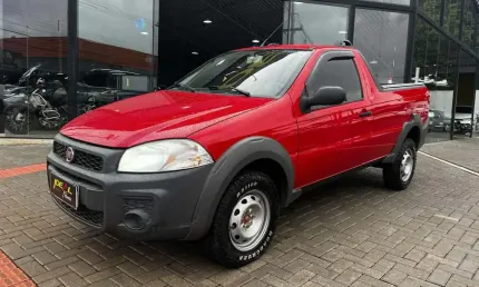 Fiat strada working - vermelha - 2013/2014