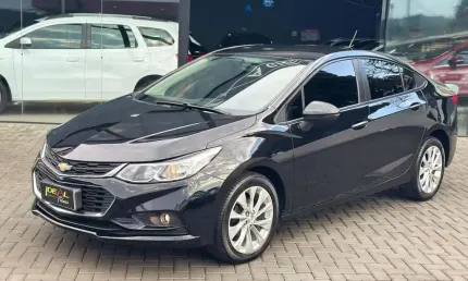 Chevrolet cruze lt nb at - preta - 2017/2018
