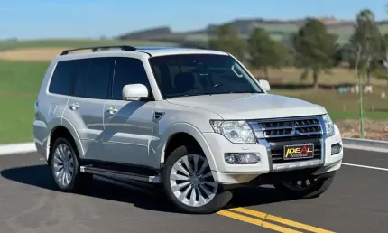 Mitsubishi pajero hpe full 3.2 4x4 t.i.dies. 5p aut  - branca - 2014/2015