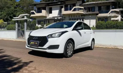 Hyundai hb20s unique 1.0 flex 12v mec.  - branca - 2019/2019