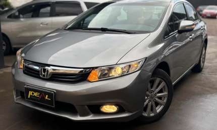 Honda civic lxr 2.0  - cinza - 2013/2014