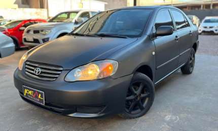 Toyota corolla xei 1.8 - preta - 2003/2003