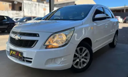 Chevrolet cobalt 1.4 ls - branca - 2013/2014