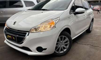 Peugeot 208 active pack 1.5  - branca - 2013/2014