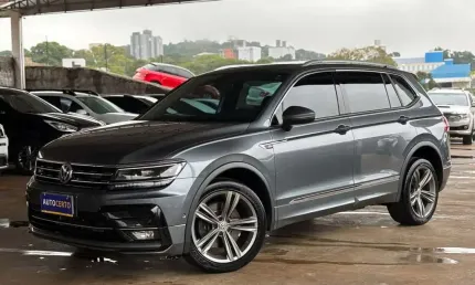 Volkswagen tiguan r-line 350 tsi - cinza - 2018/2018