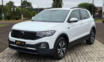 Volkswagen t-cross comfortline tsi  - branca - 2023/2024