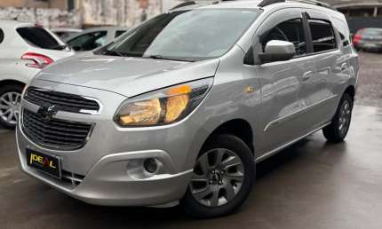 Chevrolet spin 1.8 ltz - prata - 2013/2013