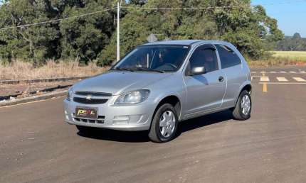 Chevrolet celta 1.0 ls - prata - 2013/2014