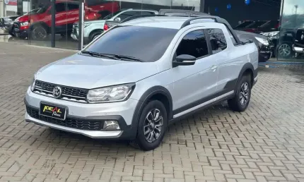 Volkswagen saveiro w/ cd cross mpi - prata - 2022/2023