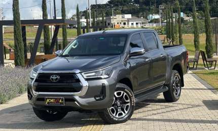 Toyota hilux cd srx 4x4 2.8 tdi 16v diesel aut.  - cinza - 2021/2021