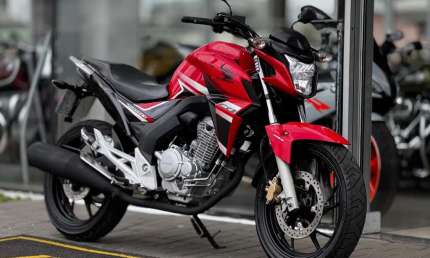 Honda cb 250f twister - vermelha - 2017/2018