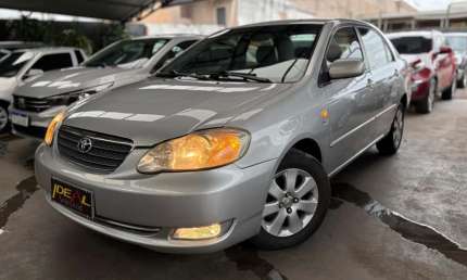 Toyota corolla 1.8 xei - prata - 2007/2008
