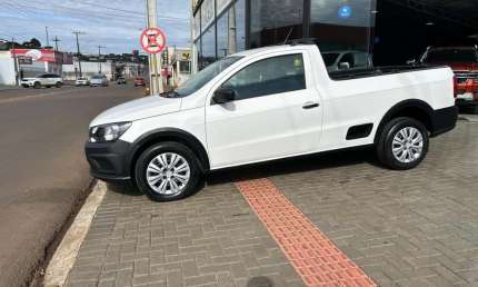Volkswagen saveiro cs rb mpi - branca - 2022/2023