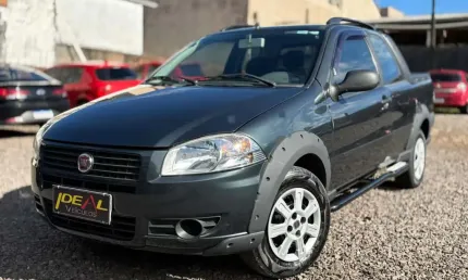 Fiat strada working cel 1.4 - cinza - 2011/2012
