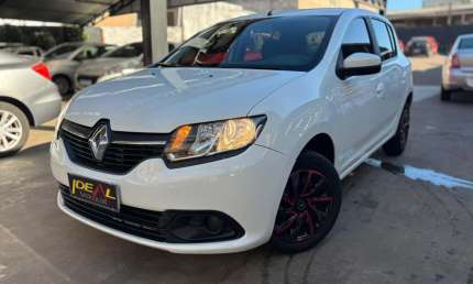 Renault sandero expression 1.0 - branca - 2016/2017