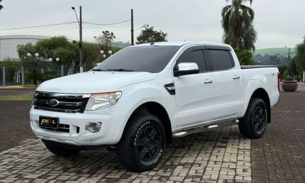 Ford ranger xlt cd 4 32 - branca - 2013/2014