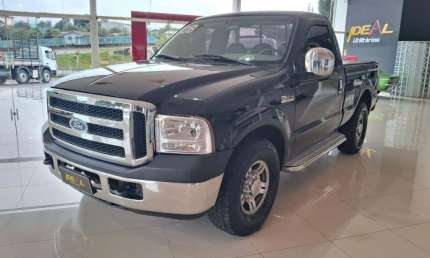 Ford f-250 xlt 3.9 4x2 diesel tb  - preta - 2008/2008
