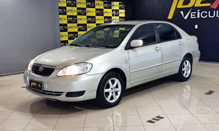 Toyota corolla xli 1.8 - bege - 2007/2008