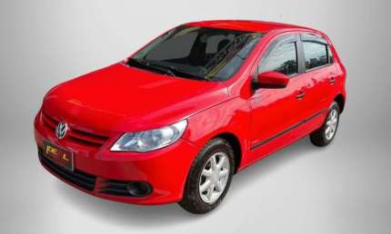 Volkswagen gol (novo) 1.0 mi total flex 8v 4p  - vermelha - 2012/2013