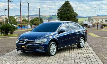 Volkswagen virtus cl ad - azul - 2018/2018