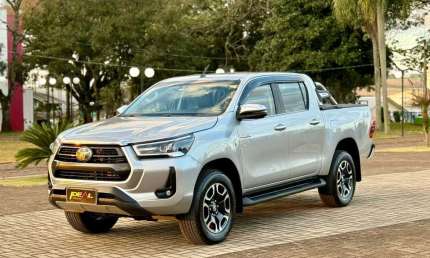 Toyota hilux /  cdsrxa4fd - prata - 2021/2021