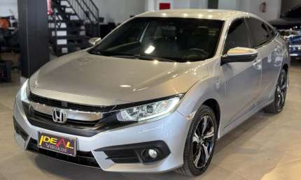 Honda civic ex cvt - prata - 2019/2019
