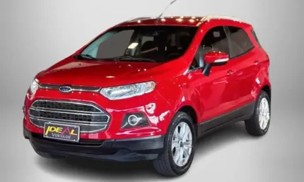 Ford ecosport titanium - vermelha - 2013/2014