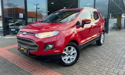 Ford ecosport titanium - vermelha - 2013/2014