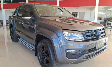Volkswagen amarok 4x4 highline - cinza - 2021/2022