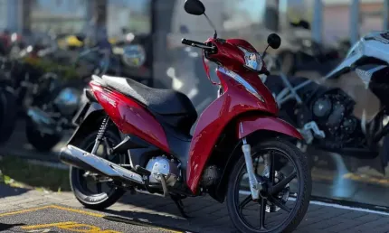 Honda biz 125 flex - vermelha - 2019/2019