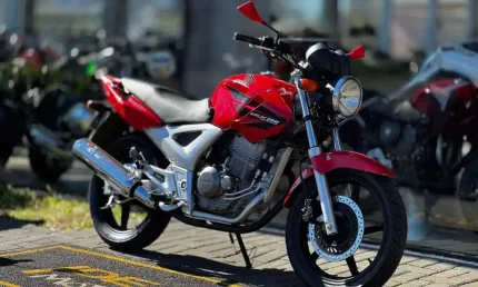 Honda cbx 250 twister  - vermelha - 2006/2006